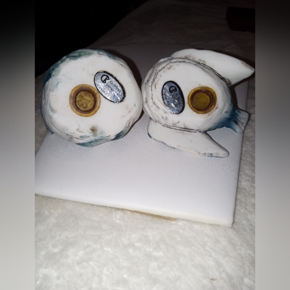 Baby Blue Jay S & P Shakers Figurines Key Point Dallas TX Taiwan ROC Vintage - Picture 2 of 6